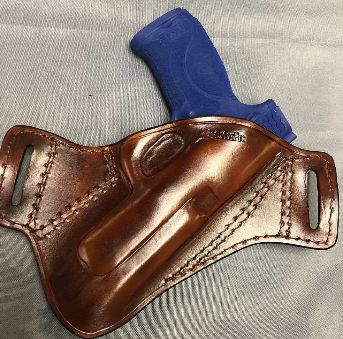Details about   Small of Back Leather Gun Holster LH RH For Ruger LC9 w/ CT Laserguard 