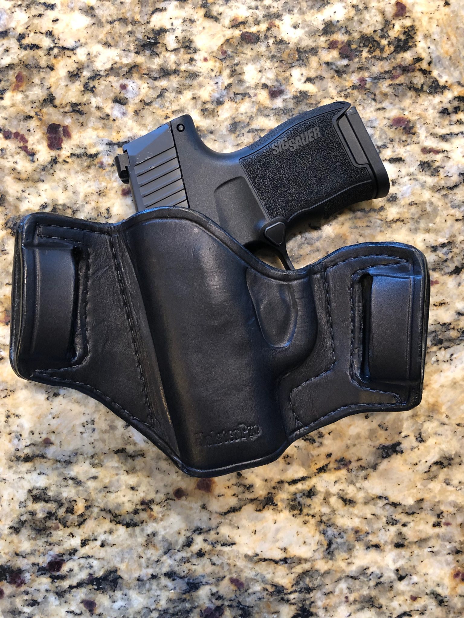 Model 25 Low-Profile Concealed Slide Holster HolsterPro Gun Leather